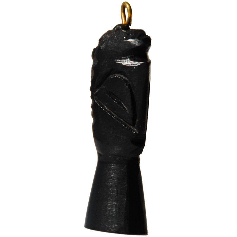Colgante Azabache 1 Cara Colgante Azabache 1 Cara