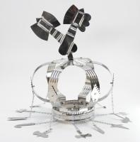 Sant. Corona Chango Metal c/ Herram. 15 x 20 cm