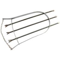 Sant. Ochosi metal tres fechas 25 x 15 cm - 9,8 inch
