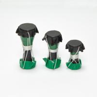 Set 3 Tambores Bata Oggun (6 a 10 cm) (verde y negro)
