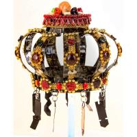 Sant. Corona Oya Metal Decorada c/ Herram. grande 23 x 20 cm...
