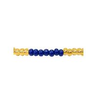 Collar Santeria Ochosi 7 x 7 (Am.Cr-Az. Cr) (1 V) Premium (1...