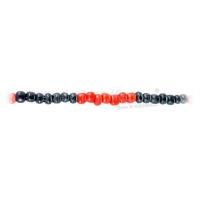 Collar Santeria Pomba Gira - Eleggua 7 x 7 (Ne-Rjo) (1 V)  (...