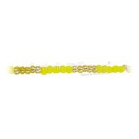 Collar Santeria Ochun 5 x 5 (Amar- Amar.Cr) (1 V) (90 cm)