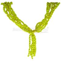 Collar Santeria Mazo Ochun (Simple) (Amarillo-Amarillo Crist...