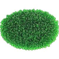 Cuenta Verde Oscuro Cristal (Crisolito)100 g (6/0-50120) Pre...