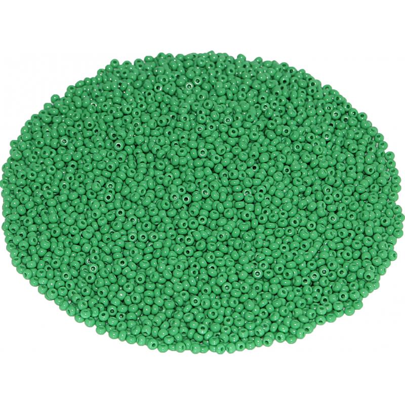 Cuenta Verde Oscuro Pequeña 100 g (11/0-53250) (10/0 53250) Premium