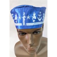 Gorro Santero Dibujos Yemanja 54 cm Elastico (Azul)(Dibujos ...