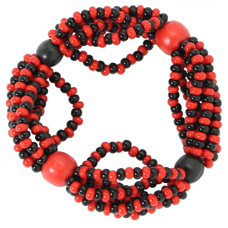 Ilde Mazo Eleggua 20 cm (1 Cta Roja - 1Cta. Negra) (7 Vueltas)