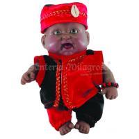 Muñeco Orisha Eleggua 16 cm Bebe mini (Sin Accesorios)