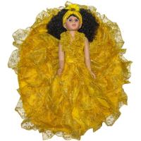 Muñeca Orisha Ochun 70 cm - Rubia  (Vestido +  Accesorios)