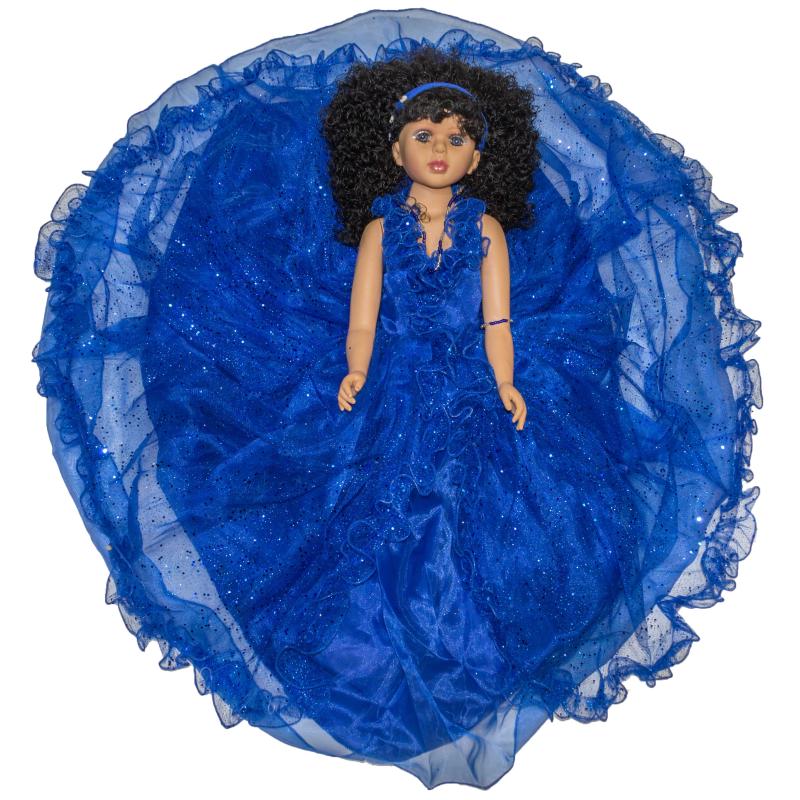 Muñeca Orisha Yemanja 70 cm - Rubia (Vestido +  Accesorios)