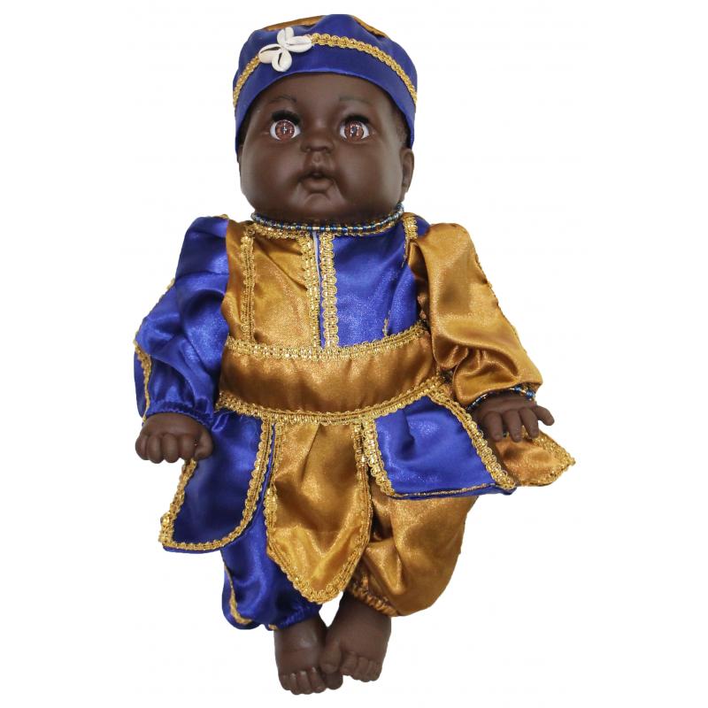 Muñeco Orisha Ochosi 35 cm. (Vestido + Accesorios)