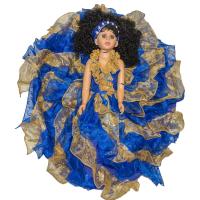 Muñeca Orisha Yemanja Dorada  70 cm - Rubia (Dos Aguas) (Ve...