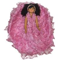 Muñeca Orisha Obba 70 cm  (Vestido +  Accesorios)