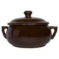 Sopera Ceramica Simple 30 x 18 cm Marron (Oya)(producto Arte...
