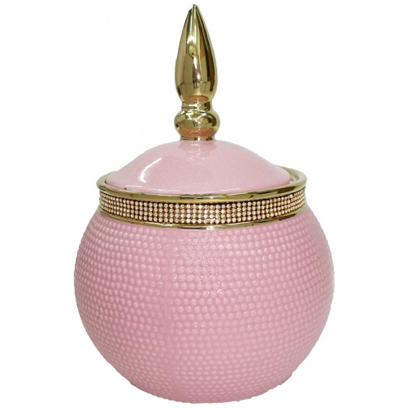 Sopera Ceramica Rosa y Brillantes 22 x 30 cm (Obba) AA-288