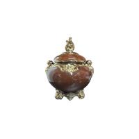 Sopera Porcelana Oya 30 x 27 cm (Marron con dorado)
