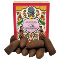 Cono reflujo Golden Indian Rose-Rosa (10 conos-37g) (Sree Va...