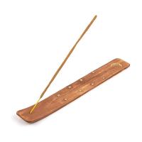 Porta Incienso Tablin Luna (Madera c/ motivos Dorados)
