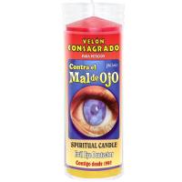 Velon Consagrado Contra el Mal de Ojo 15 x 5.5 cm