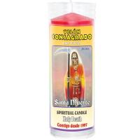 Velon Consagrado Santa Muerte (7 Colores) 15 x 5.5 cm