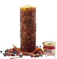 VELON HERBOREO Aromatico Miel de Amor 16 x 5.5 cm (Miel - Ro...