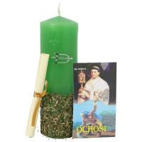 Velon Oricha ferramentos Ochosi ofrenda - 16 x 5.5 cm