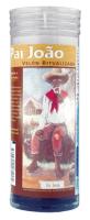 VELON ORISHA Pai Joao 15 x 5.5 cm (Con Tubo Protector)