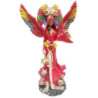 Imagen Encarnada Alas Azteca Jaguar 58 cm 23 inch (Roja) - R...