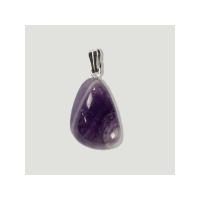 Colgante Piedra Signo XII Piscis - Amatista - Engarce Plata ...
