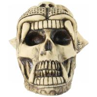 Imagen Craneo Calavera Jaguar Hueso 19 x 16 cm Artesanal (re...