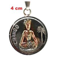 Amuleto Chango con Tetragramaton 2.5 cm (Juicios, Pleitos, D...