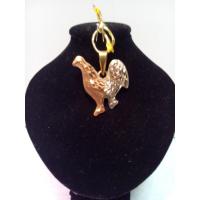 Amuleto Gallo Tumbaga 3 Metales 3.5 cm