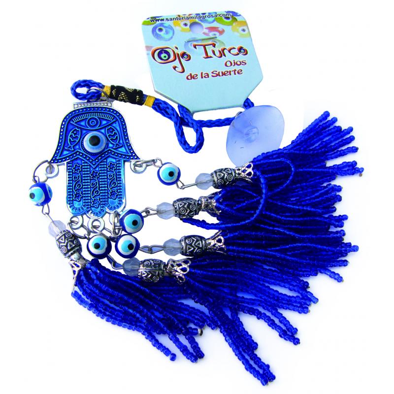 Amuleto Mano Fatima c/ Ojo Turco (Proteccion Coche) (Varios Modelos) Amuleto Mano Fatima c/ Ojo Turco (Proteccion Coche) (Varios Modelos)