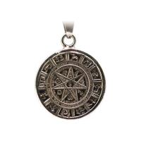 Amuleto Arcangel Miguel con Tetragramaton 3.5 cm 3 Metales