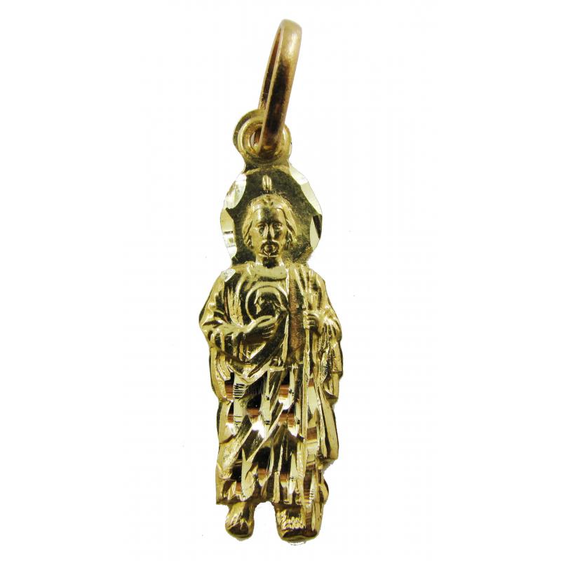 Amuleto Judas Tadeo Tumbaga 3 Metales 3 cm