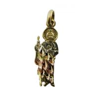 Amuleto Judas Tadeo Tumbaga 3 Metales 2 cm