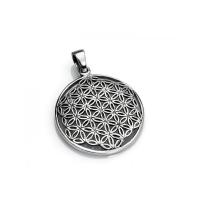 Amuleto Plata Flor de la Vida 2.8 cm