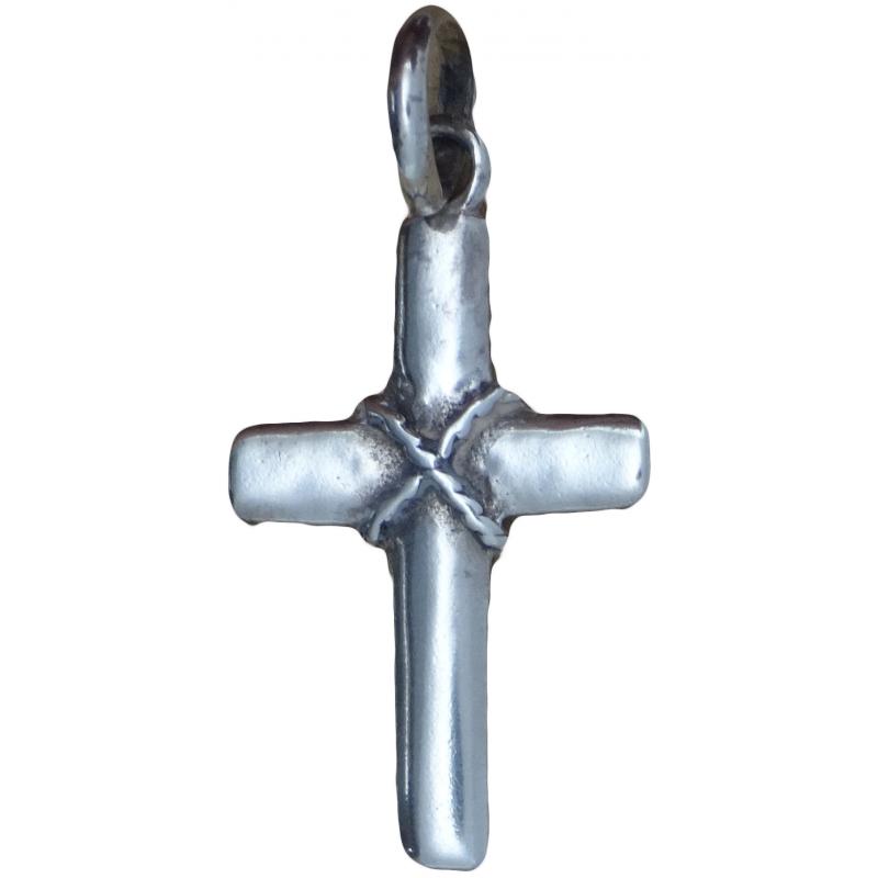 Amuleto Plata Cruz 3.2 x 1.7 cm (HAS)