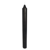 Vela Bujia Negra - 20 x 2 cm (P25)