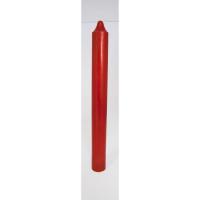 Vela Bujia Roja - 20 x 2 cm (P25)
