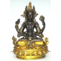 Imagen Resina Shiva Sentado 24 cm Hindu