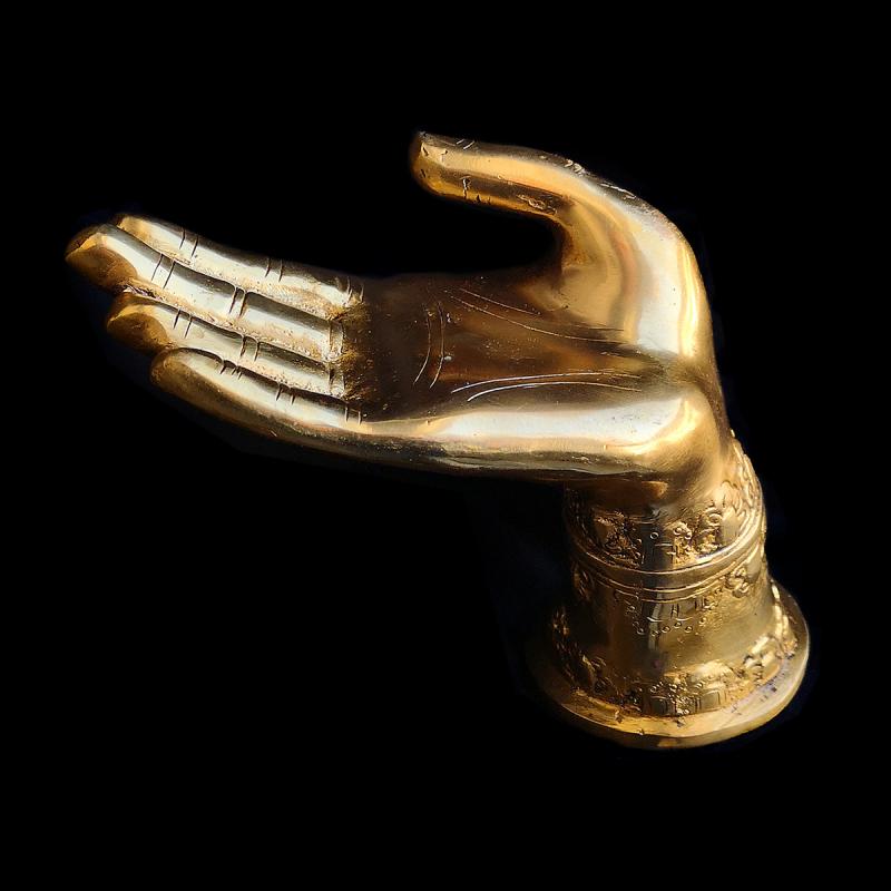 Mano Busa 16 cm Bronce