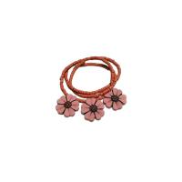 Collar Terracota 3 Flores (Rosas )