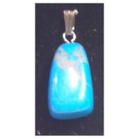 Colgante Piedra Turquenita - Engarce Plateado
