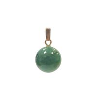 Colgante Piedra Bola Venturina Verde (Has)
