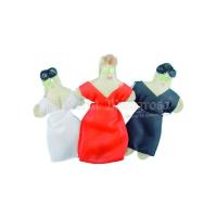 Muñeco Vudu Vestido Mujer Rojo 14 cm aprox. (Fetiche con Ex...