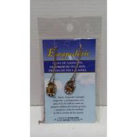 ESCAPULARIO Metal con Brillo Ovalado 1,7 x 1,3 cm (Incluye O...