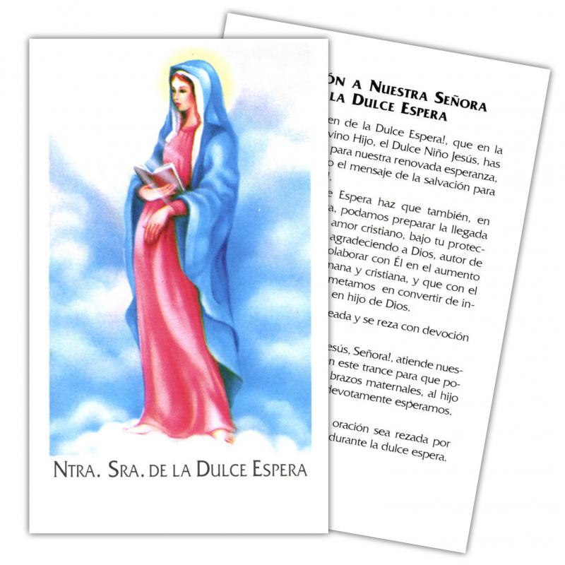 Estampa Dulce Espera 7 x 11 cm (P25) Estampa Dulce Espera 7 x 11 cm (P25)